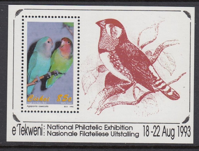 Ciskei 210 Bird SS mnh