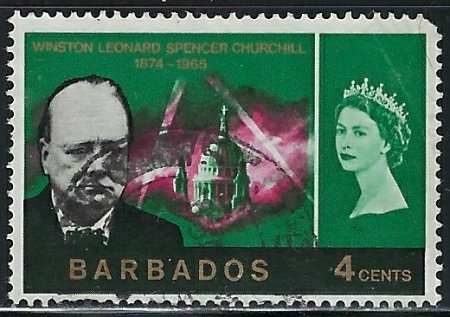 Barbados 284 Used 1966 issue; rounded corner (an4483)
