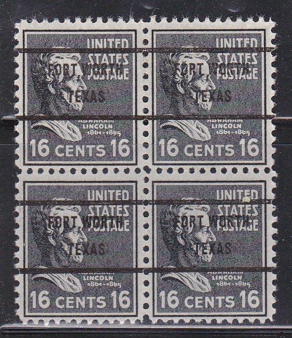 Precancels - Fort Worth, TX 821-71