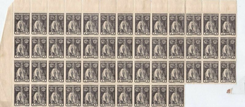 Portuguese Guinea Mint Never Hinged Part Stamps Sheet ref R17531