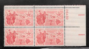 #C55 MNH Plate Block