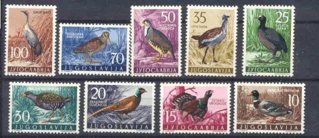 Yugoslavia Mi.842-50 MNH Birds