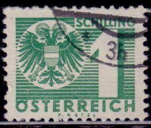Austria 1935, Numeral, Postage Due, 1S, used