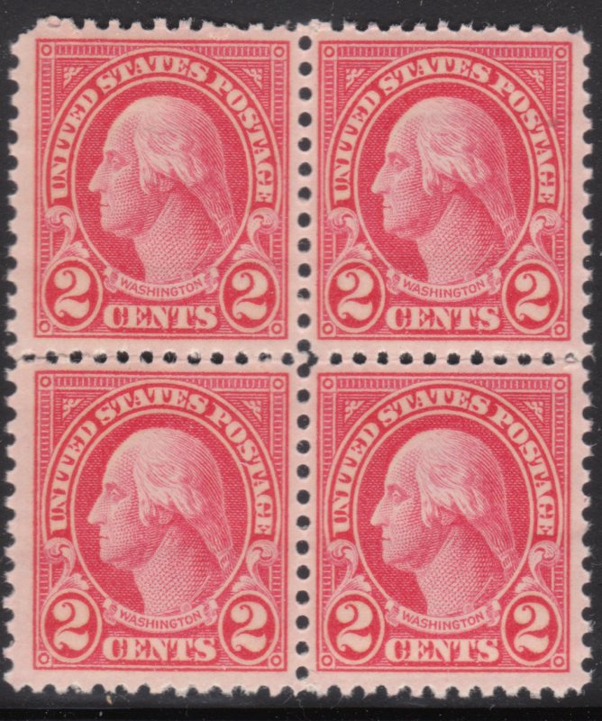 Scott #634 Mint OG NH Block of 4 - Lot #MO-250