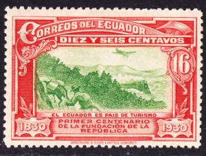 Ecuador Scott 309   F to VF mint OG HH.