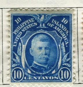 PHILIPPINES:   1908 early portrait issue used 10c. value