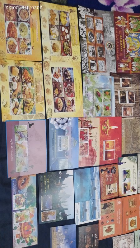 India 2017 Year Pack of 30 M/s on Mahatma Gandhi Wildlife Joints Issue Ramayana