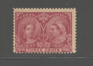 CANADA 1897 Q.VICTORIA DIAMOND JUBILEE #53 MNH  C.V.=$30.00