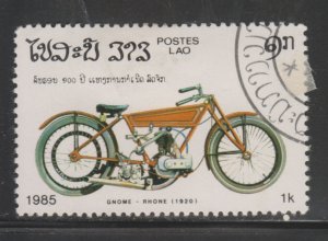Laos 621 Motorcycle 1985