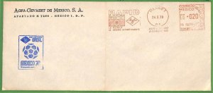 ZA1907 - MEXICO - POSTAL HISTORY - 1970 Red Mechanical Postmark AGFA PHOTO