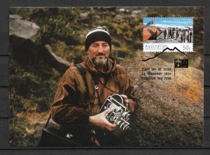 1999 Australian Antarctic T.   L124 Mawson Station: Naming Ceremony maxi card