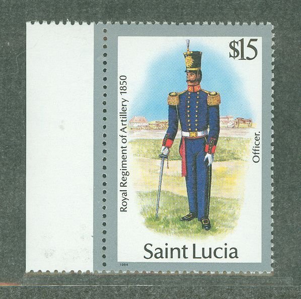 St. Lucia #761  Single