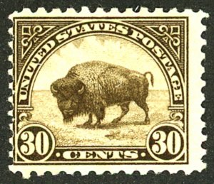 U.S. #569 MINT OG HR