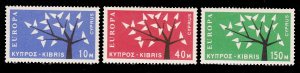 Cyprus 219 - 221 MNH