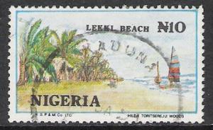 Nigeria #615C Lekki Beach Used