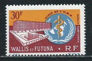 Wallis and Futuna Islands C25 1966 WHO Headquarters MLH