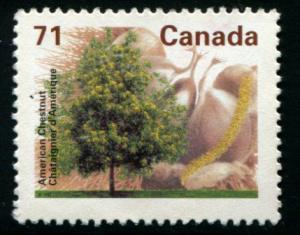 1370 Canada 71c American Chestnut, used