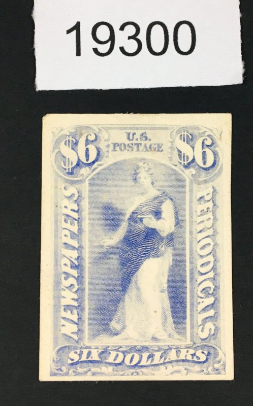 MOMEN: US STAMPS # PR73P4 PROOF ON CARD LOT #19300