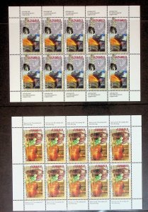 ARMENIA Sc 650-51 NH MINISHEET OF 2002 - INDUSTRIES - (JS23)