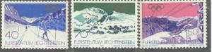 LIECHTENSTEIN  678-80 MNH 1979 WINTER OLYMPICS, LAKE PLCID