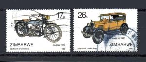 Zimbabwe 537-538 used