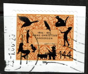 Germany 2336A On Paper Used - Writer Hans Christian Andersen - 2005