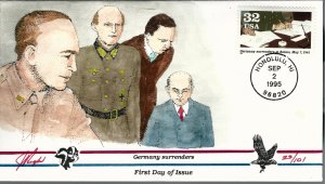 Pugh Drawn/Painted WWII Germany Surrenders...24 of 101 created!!