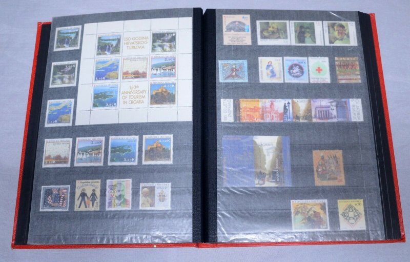 CROATIA Postage Stamps Sheets Album Collection Horvatia 1991-1996 Mint NH