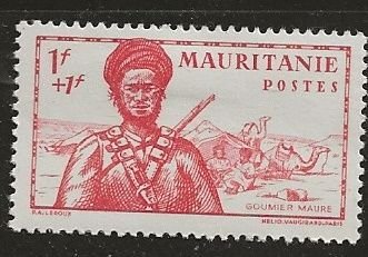 Mauritania ^ Scott # B13 - MH