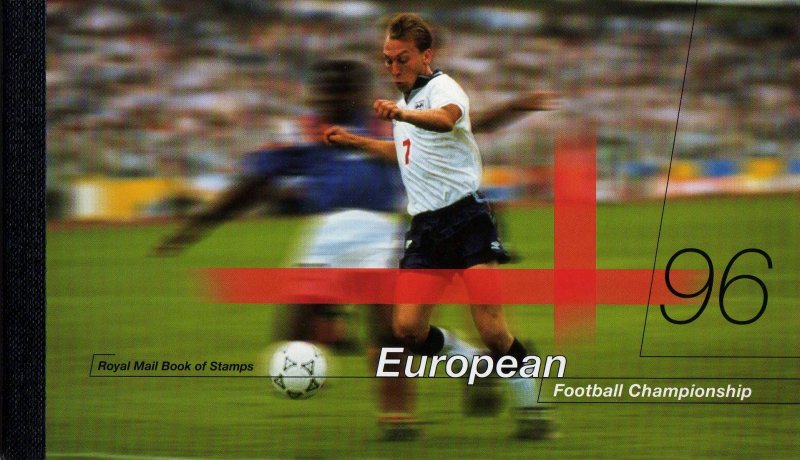 GB (DX18) - 1996 PRESTIGE STAMP BOOK, EUROPEAN FOOTBALL CHAMPIONSHIP