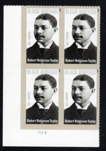 SC# 4958 - (49c) - Robert Robinson Taylor - MNH Plate Block/4