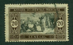 Senegal 1914 #88 U SCV (2020) = $0.30