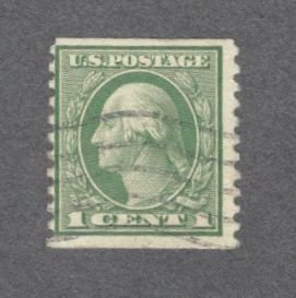 443 -1¢ Washington Perf. 10 vertically