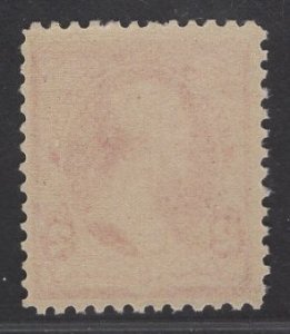 US #220 2c Carmine Washington MINT NH  SCV $60