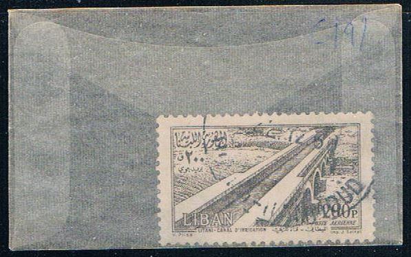 Lebanon C191 Used Irrigation Canal 1954 (L0103)