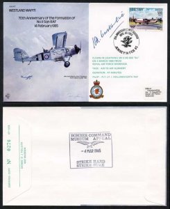 B17c 70th Ann of the Formation of No.11 Squadron Signed H. Constantine (AK)