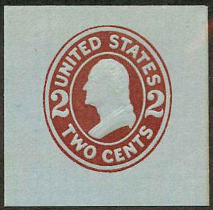 U409 Mint Full Corner Cut Square 40 x 39