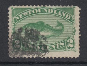 Newfoundland, Scott 47 (SG 64), used