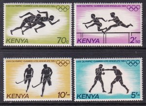 Kenya 297-300 Summer Olympics MNH VF