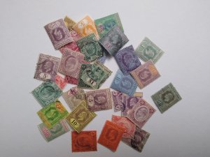 selection Straits Settlements 1902-11 (32) NY: CV $279