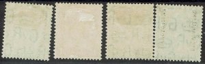 BECHUANALAND 1925 KGV RANGE TO 4D WMK BLOCK CYPHER