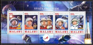 Malawi 2019 USSR Space Program Sheet MNH