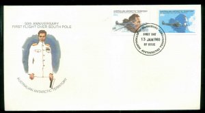 AAT 1980 First Flight, Mawson FDC lot79692