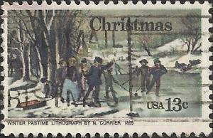 # 1703 USED WINTER PASTIME BY NATHANIEL CURRIER