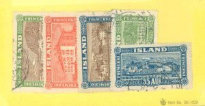 Iceland #144-148  Single (Complete Set)