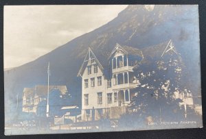 1939 Loen Norway RPPC Postcard Cover RPPC To Pretoria IL Usa Hotel Alexandra