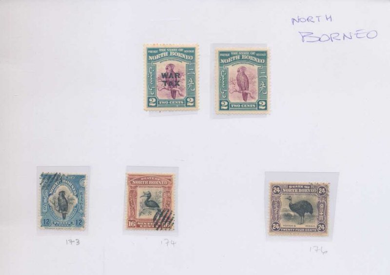 British North Borneo Bulgaria Burma Burundi BIRDS MNH MH Used (Apx 70)PK699