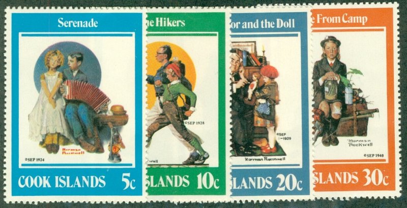 COOK ISLANDS 683-6 MNH BIN $1.00