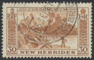 New Hebrides British   Sc#  87    Used   see details  / scans 