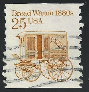 US #2136 25c Transportation Issue - Bread Wagon